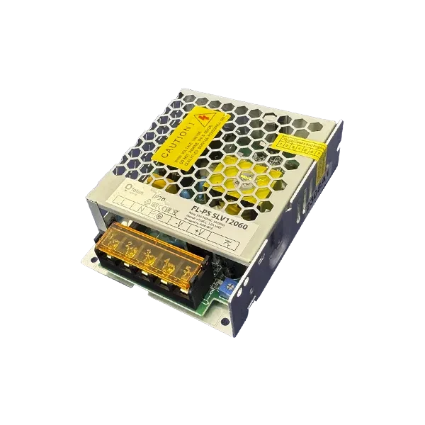 Драйвер для светодиодов 12V/60W IP20 МЕТАЛЛ | FL-PS SLV12060 | - FOTON LIGHTING