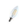 Лампа светодиодная филаментная Свеча 6W/3000К (=60W) E14 220-240V | FL-LED Filament C35 | - FOTON LIGHTING