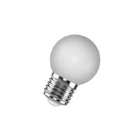 Лампа светодиодная декоративная 1W/E27 WHITE (6400K) 230V - FOTON LIGHTING
