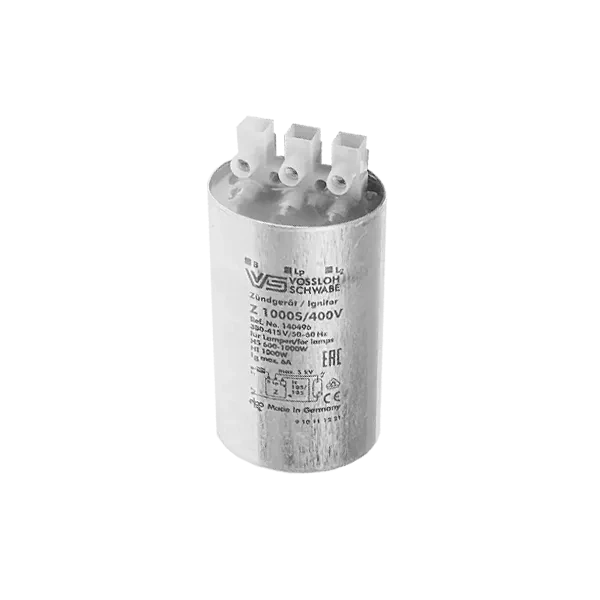 Z 1000 S/400V 380-415V 6A 4-5kV d45x100 20м (МГЛ 1000W/ДНаТ 600-1000W) - ИЗУ VS