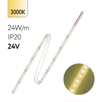 FL-Strip 2835 | 24V IP20 3000K 24W/m 2500Lm/m | Катушка - 5 метров | - Светодиодная лента FOTON LIGHTING
