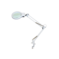 Леда С20-036 ПДБ50-8-036 ПРО (LED, 8Вт 4000К,с увеличительной линзой 4,5D, на МС струбцине), белый