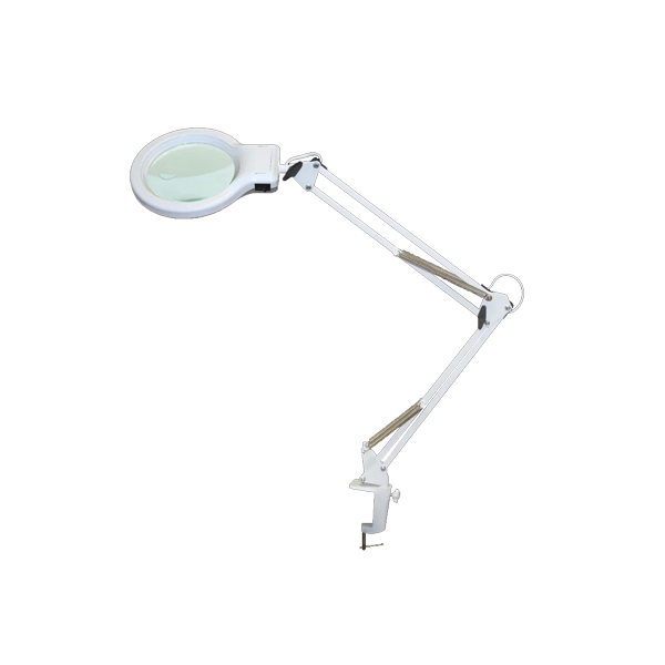 Леда С20-036 ПДБ50-8-036 ПРО (LED, 8Вт 4000К,с увеличительной линзой 4,5D, на МС струбцине), белый
