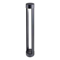 Светильник светодиодный садово-парковый 12W/4000K | h=600mm IP65 1200Lm Чёрный | FL-LED GardenPipe | - FOTON LIGHTING
