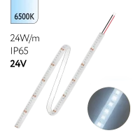 FL-Strip 2835 | 24V IP65 6500K 24W/m 2500Lm/m | Катушка - 5 метров | - Светодиодная лента FOTON LIGHTING