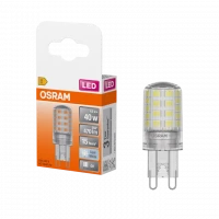 Лампа светодиодная 4.2W/4000K G9 220V | 470Lm d18x49 | - OSRAM