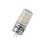 Лампа светодиодная 3.5W/2700K (=40W) G4 12V | LEDPPIN 450Lm d18x50 | - OSRAM