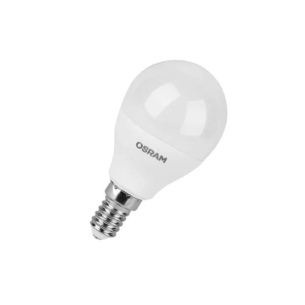 Лампа светодиодная LV 7SW/6500K (=60W) E14 | LED Value 2Y | Шарик | - OSRAM