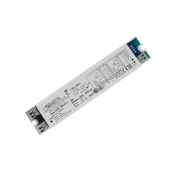VS ECXe MULTI/DIP 700.414 250 - 700mA 2-54V/13-30W DIP-перекл 150x30x21мм - драйвер для светодиодов Vossloh-Schwabe