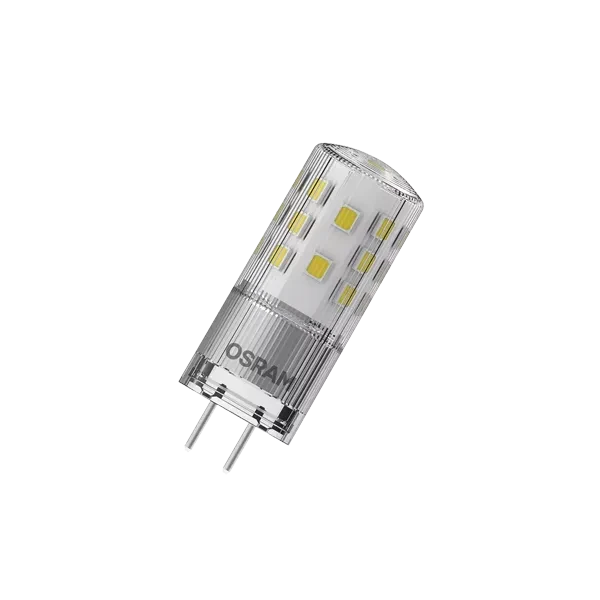 Лампа светодиодная 3.5W/4000K (=40W) G4 12V | LEDPPIN 450Lm d18x50 | - OSRAM